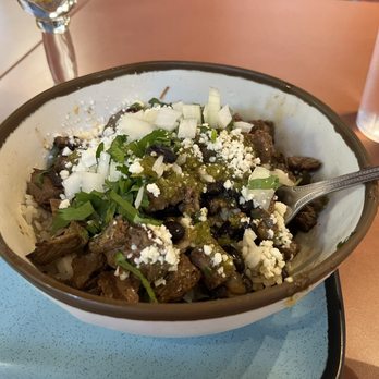 Bodihow Brewing Company - Steak and cilantro lime rice bowl - Coffee & Tea Near Me - Oregon, Wisconsin Bodihow Brewing Company - Steak and cilantro lime rice bowl - Coffee & Tea Near Me - Oregon, Wisconsin