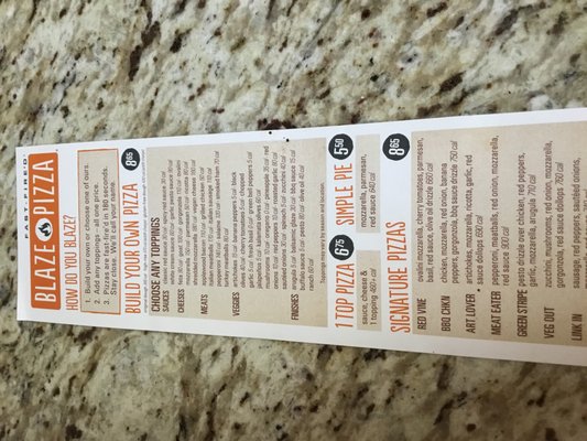 Menu photo 2 Blaze Pizza Bound Brook, NJ Menu photo 2 Blaze Pizza Bound Brook, NJ