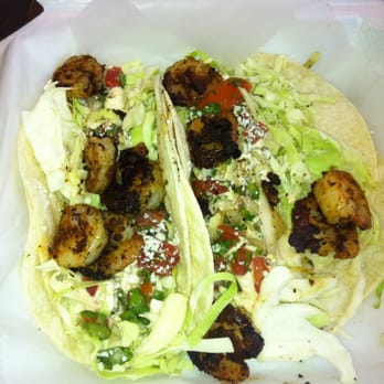 Burger Holic - Blackened Shrimp Tacos - Food Trucks Near Me