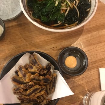 Futago Udon - Purple sweet potato tempura, seaweed udon! - Japanese Near Me - Boston, Massachusetts Futago Udon - Purple sweet potato tempura, seaweed udon! - Japanese Near Me - Boston, Massachusetts