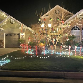 Candy Cane Lane - Landmarks & Historical Buildings Near Me - Clovis, California