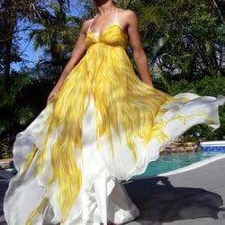Island Bride Designs - The Butterfly Wedding Gown