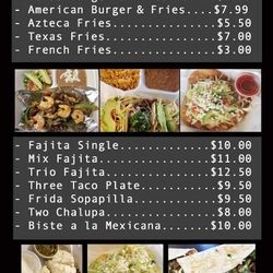 Sabores - To Go Menu come by and take one