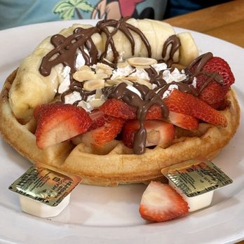 Main Street Cafe - Nutella and banana waffle - Coffee & Tea Near Me - Hurricane, Utah Main Street Cafe - Nutella and banana waffle - Coffee & Tea Near Me - Hurricane, Utah
