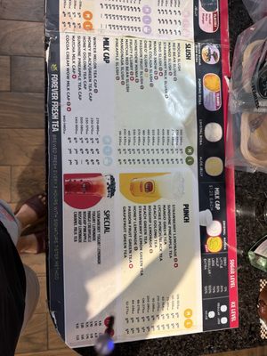 Menu photo 1 Kung Fu Tea Gainesville, FL