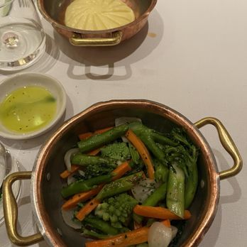 lobito de mar - Purée de patata Verduras bebé - Spanish Near Me - Madrid, M