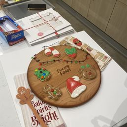 Cookie decorating class @ Tricky Foods in Madison WI