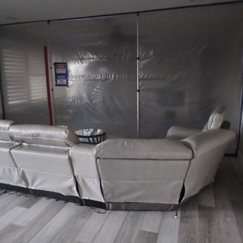 Fast Call Service - My downstairs living room due to the leak in the bathroom due to FAST CALL!!! - Heating & Air Conditioning/HVAC Near Me