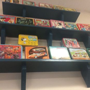 Fostoria Dell's - Old lunch boxes line the walls! Very cool!! - Breakfast & Brunch Near Me - Fostoria, Ohio Fostoria Dell's - Old lunch boxes line the walls! Very cool!! - Breakfast & Brunch Near Me - Fostoria, Ohio