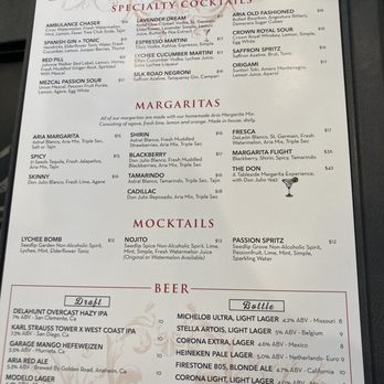 Aria Kitchen - Mexican Near Me - Irvine, California