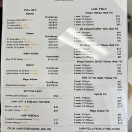 Service Menu Service Menu