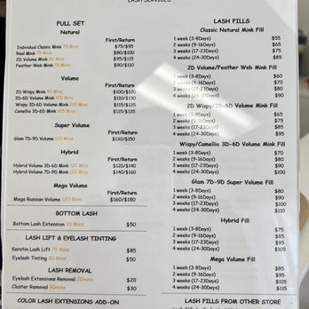 Shine Lash Beauty - Service Menu - Eyelash Service Near Me - Lake Forest, California Shine Lash Beauty - Service Menu - Eyelash Service Near Me - Lake Forest, California