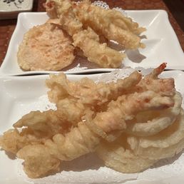 Shrimp tempura appetizers. Shrimp tempura appetizers.