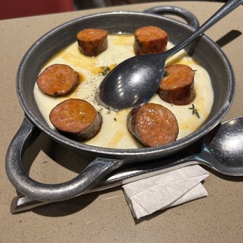 Jaleo - The house chorizo with potato (this ones on one of the back pages too) - Spanish Near Me - Washington, DC, District of Columbia