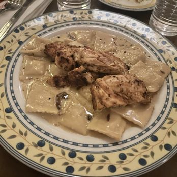 Marcella's - Ravioli Quadratini w/ Blackened Chicken. - Italian Near Me - Columbus, Ohio Marcella's - Ravioli Quadratini w/ Blackened Chicken. - Italian Near Me - Columbus, Ohio