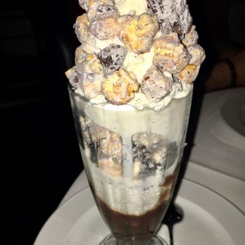 Steak 48 - cookies & creme popcorn sundae!!! - Steakhouses Near Me - Houston, Texas