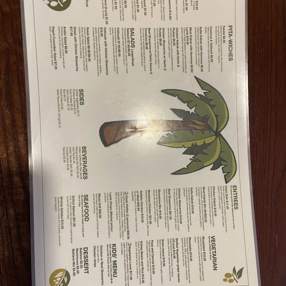 Oasis Mediterranean Restaurant - Menu - Mediterranean Near Me - Lexington, Kentucky Oasis Mediterranean Restaurant - Menu - Mediterranean Near Me - Lexington, Kentucky