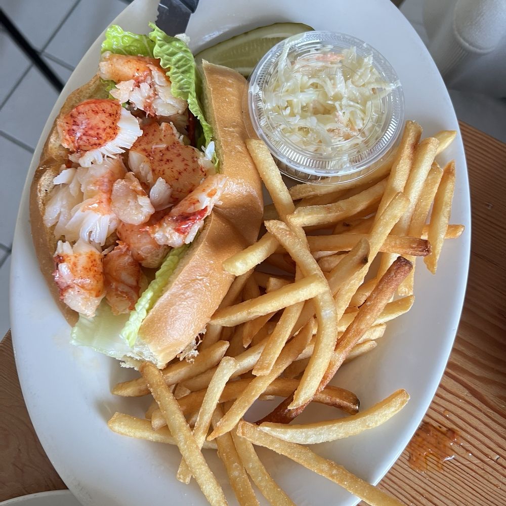 Varney's Restaurant - Lobster roll (hot) - Seafood Near Me - Brookhaven, New York Varney's Restaurant - Lobster roll (hot) - Seafood Near Me - Brookhaven, New York