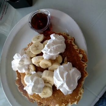The Barnstorm Restaurant - Banana pecan pancakes! - Salad Near Me - Big Bear City, California