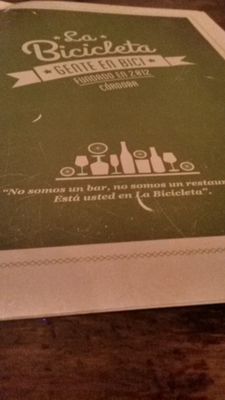 Menu photo 4 La Bicicleta Córdoba, CO Menu photo 4 La Bicicleta Córdoba, CO