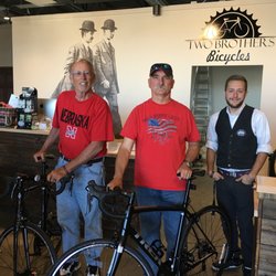 Two Brothers Bicycles - Tim Hubach Chuck Hart with William D