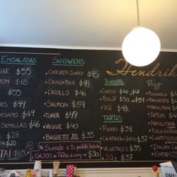 Hendrick's Cafe Et Boulangerie - Menú de la semana