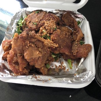 Venus - Salt and pepper pork chops , I think they forgot the salt. - Cantonese Near Me - Covina, California Venus - Salt and pepper pork chops , I think they forgot the salt. - Cantonese Near Me - Covina, California