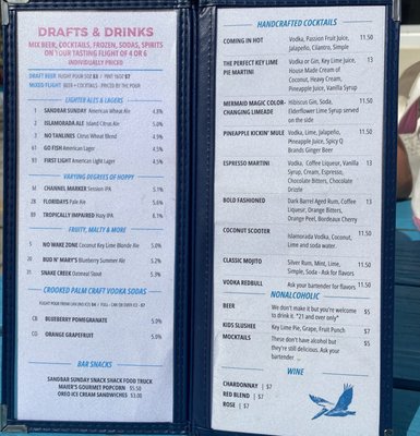 Menu photo 2 Islamorada Brewery & Distillery Fort Pierce, FL Menu photo 2 Islamorada Brewery & Distillery Fort Pierce, FL