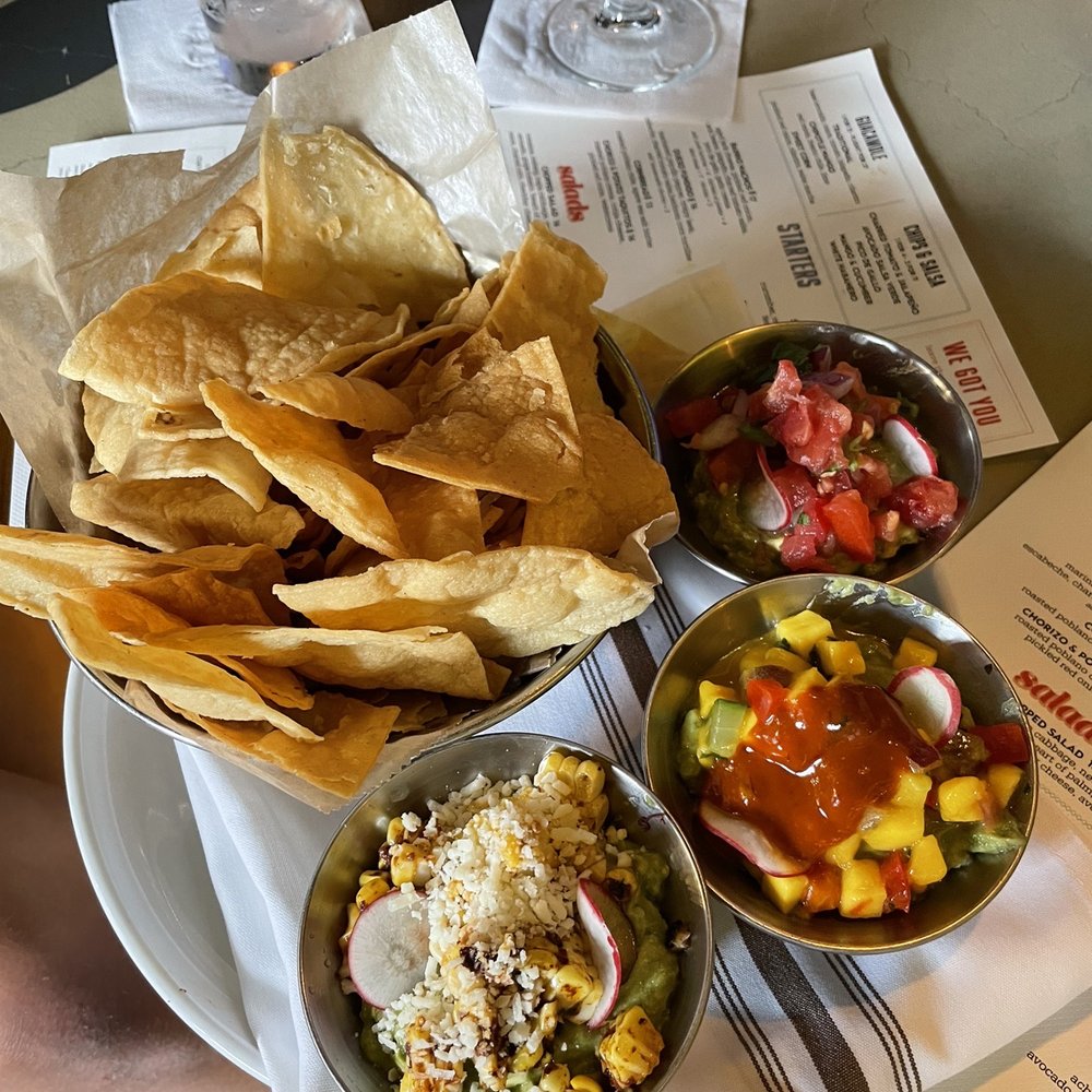 Barrio - Guacamole Flight - Mexican Near Me - Chicago, Illinois Barrio - Guacamole Flight - Mexican Near Me - Chicago, Illinois