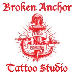 Broken Anchor Tattoo & Piercing - Logo
