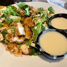Crispy Chicken Tender Salad