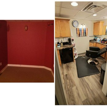 COR Improvements - before and after photos of a hair salon - General Contractors Near Me - Glendale, Wisconsin