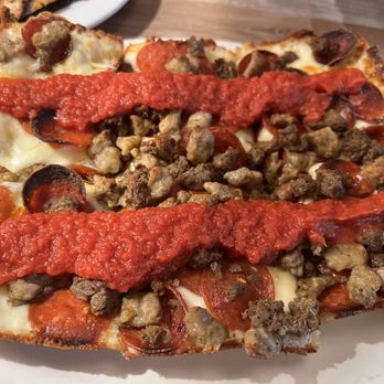 Chef Tony's Fresh Seafood - "Detroiter" Meat Lovers PIZZA - Seafood Near Me - Bethesda, Maryland