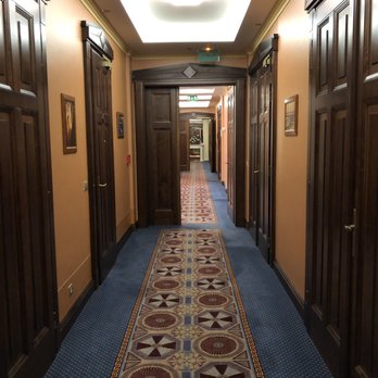 Café Imperial - The hallway outside our room. - Czech Near Me - Prague, Puerto Rico