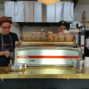 Drum Coffee - The beautiful Faema E61 machine. - Coffee & Tea Near Me - Missoula, Montana