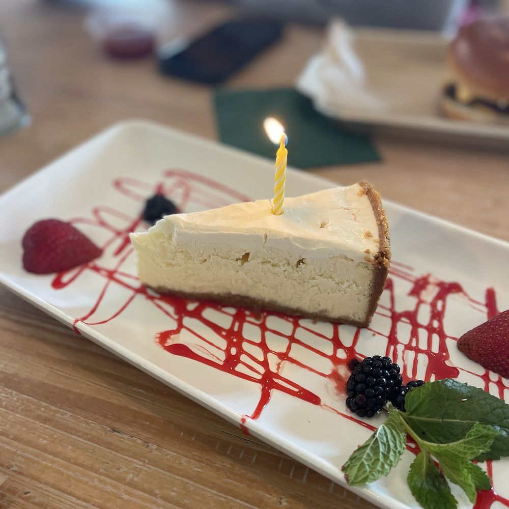 Ten Tigers - Cheesecake and they fortunately had a candle for us! - Cocktail Bars Near Me - Ventura, California Ten Tigers - Cheesecake and they fortunately had a candle for us! - Cocktail Bars Near Me - Ventura, California