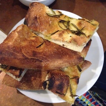 Coltivare - Focaccia with olive oil. A bit salty but I love salt but be forewarned. Melt in your mouth flavor. - Italian Near Me - Houston, Texas Coltivare - Focaccia with olive oil. A bit salty but I love salt but be forewarned. Melt in your mouth flavor. - Italian Near Me - Houston, Texas