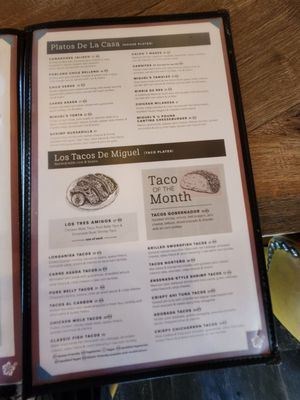 Menu photo 1 Miguel's Cocina San Diego, CA