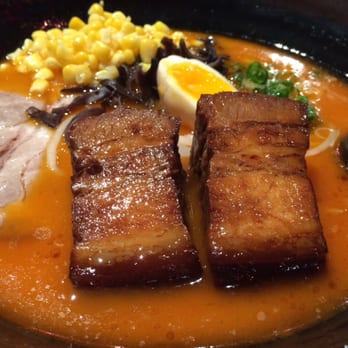 Momiji - Add two pieces of tender Japanese braised pork belly (Buta No Kakuni) for $2. - Ramen Near Me - Colma, California Momiji - Add two pieces of tender Japanese braised pork belly (Buta No Kakuni) for $2. - Ramen Near Me - Colma, California