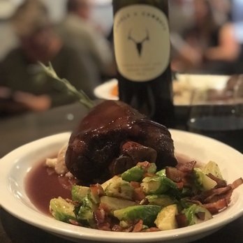 Cody Steak House - Pork shank in an red wine reduction - Steakhouses Near Me - Cody, Wyoming Cody Steak House - Pork shank in an red wine reduction - Steakhouses Near Me - Cody, Wyoming