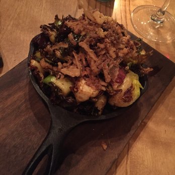 Union Hall - Brussel sprouts with pork - Gastropubs Near Me - Hoboken, New Jersey