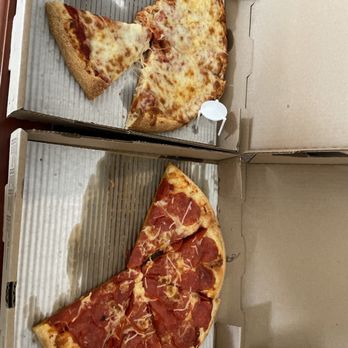Paisano's Pizzeria - Cheese and a pepperoni medium pizzas. - Pizza Near Me - Ione, California