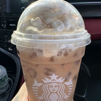 Starbucks - Iced cinnamon dolce latte - Coffee & Tea Near Me - Shelton, Connecticut