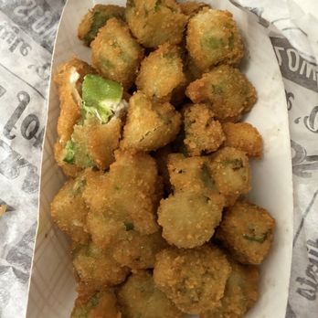 Full Moon BBQ - Fried Okra - Southern Near Me - Huntsville, Alabama