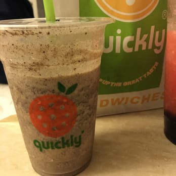 Quickly - Oreo milkshake - Bubble Tea Near Me - South San Francisco, California Quickly - Oreo milkshake - Bubble Tea Near Me - South San Francisco, California