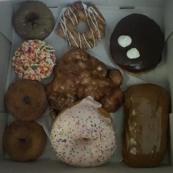 Voodoo Doughnut - Apple Fritter, Blueberry Cake, 2 Cinnamon Sugar Cake, Homer, The Churro, Sprinkle Cake, Vegan Maple Bar, & Vegan Portland Cream - Donuts Near Me - Houston, Texas Voodoo Doughnut - Apple Fritter, Blueberry Cake, 2 Cinnamon Sugar Cake, Homer, The Churro, Sprinkle Cake, Vegan Maple Bar, & Vegan Portland Cream - Donuts Near Me - Houston, Texas