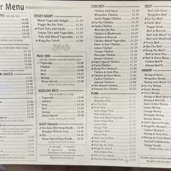 House of Chen - Updated menu