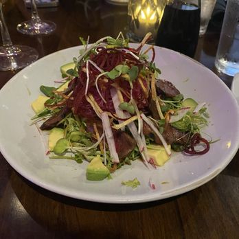 Oku - Sticky Beef Salad - Sushi Bars Near Me - Santa Barbara, California