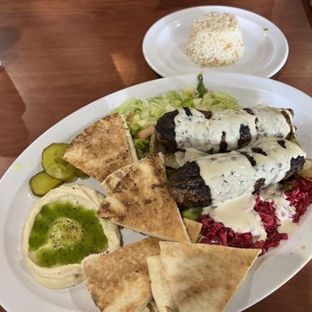 Five Boroughs Restaurant - Beef Platter Shish Kabob - Pizza Near Me - Portsmouth, Virginia
