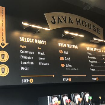 Java House - Menu - Step 1 ROAST, Step 2 BREW, Step 3 STYLE - Coffee & Tea Near Me - Carmel, Indiana